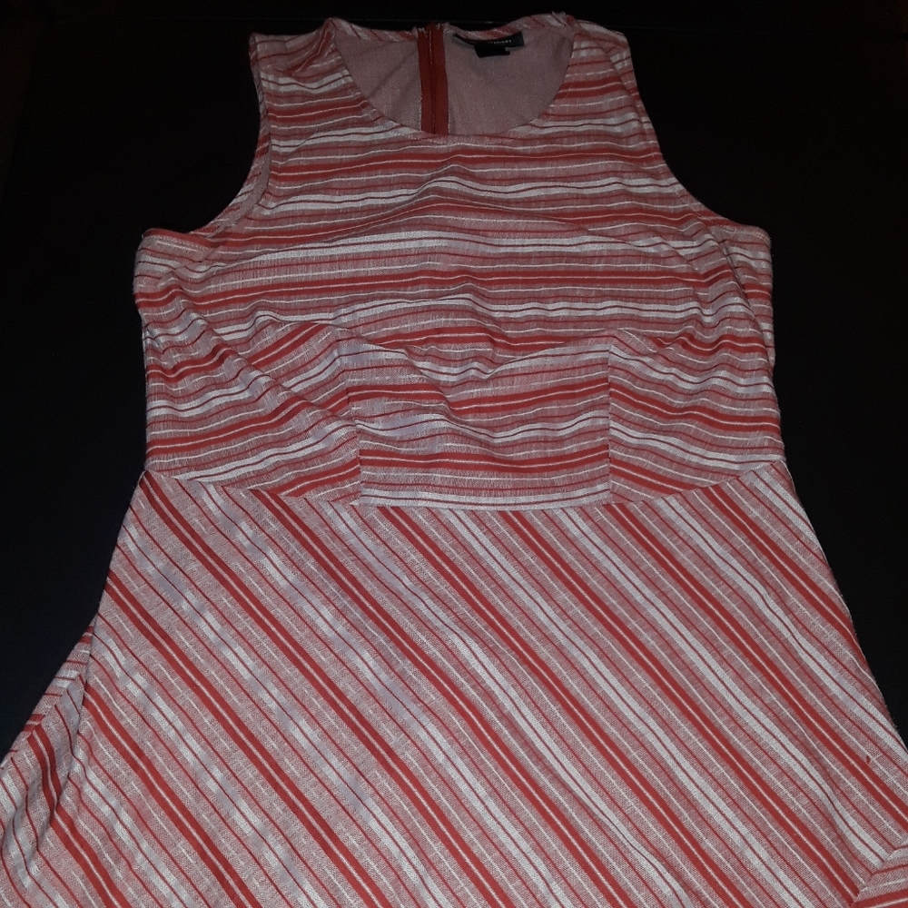 Ashley Stewart Striped Maxi Dress